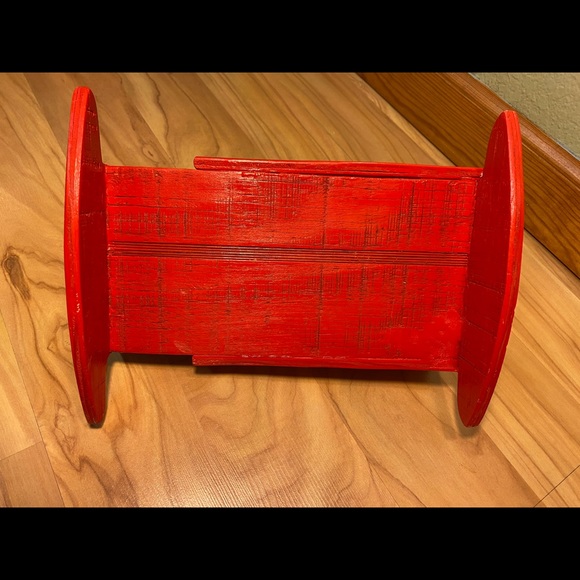 Vintage Handmade Wooden Rocking Doll Cradle - Picture 5 of 12